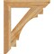 Ekena Millwork Merced Slat Rough Sawn Bracket, Western Red Cedar, 4"W x 26"D x 30"H BKT04X26X30MRC06RWR - alternate 4